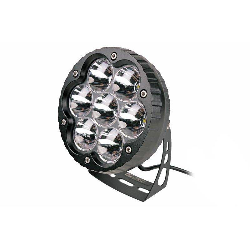 2 St. 70W ULtralux LED Zusatzscheinwerfer Fernlicht Spot 10° 11.000lm TÜV  zugelassen LIGHTPARTZ > LED Lights Arbeitslichter Lightbar LTPRTZ >  Fernscheinwerfer-mit-Zulassung 